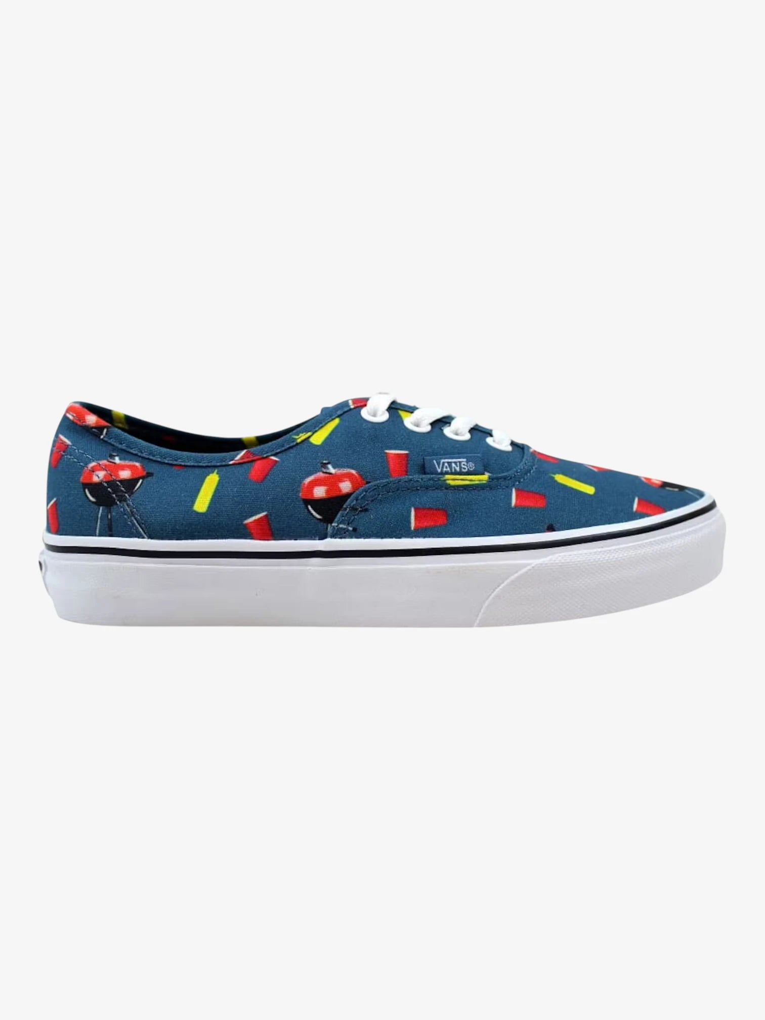 Zapatilla Vans Authentic Azul Print - Indy