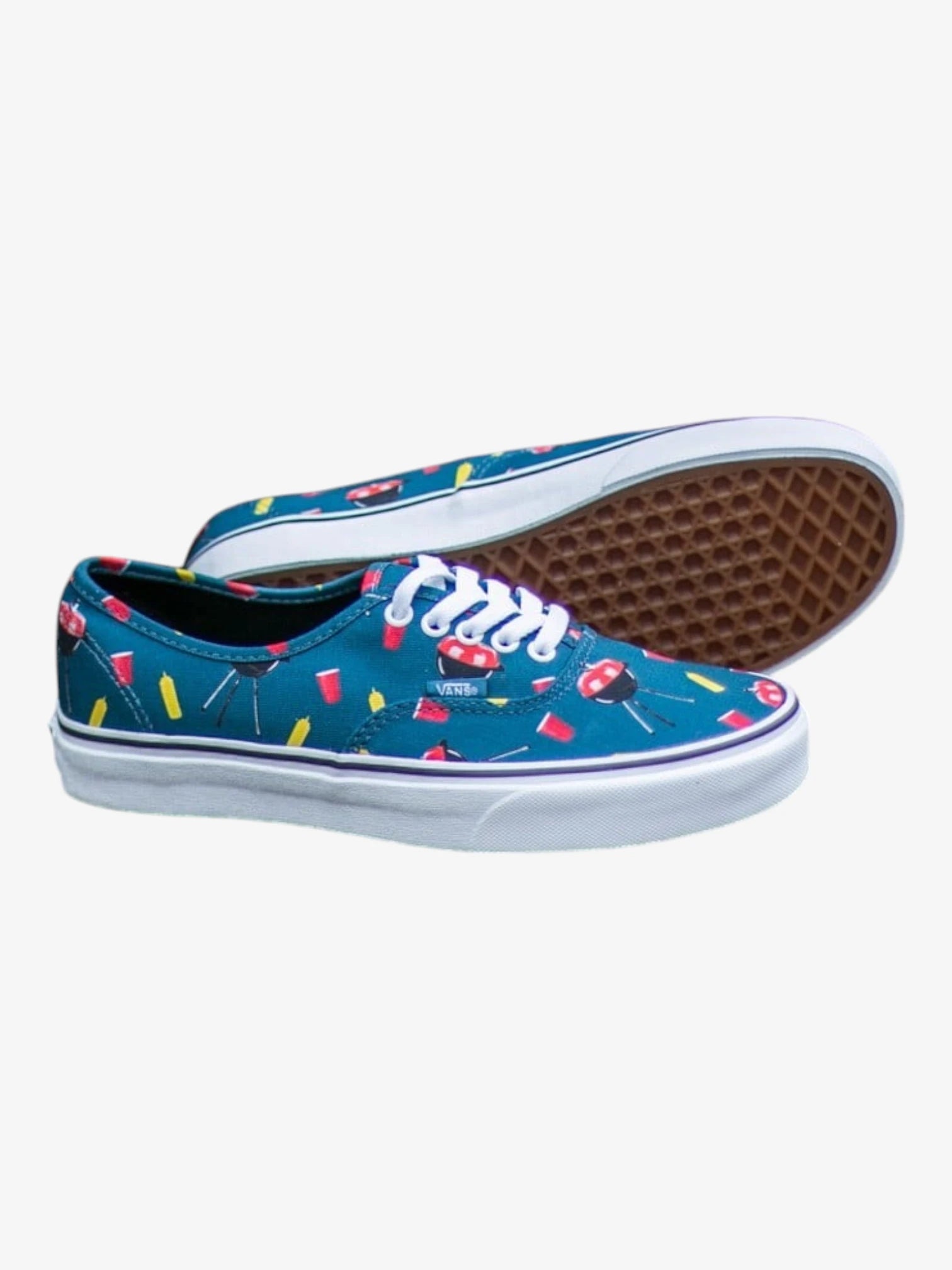 Zapatilla Vans Authentic Azul Print - Indy