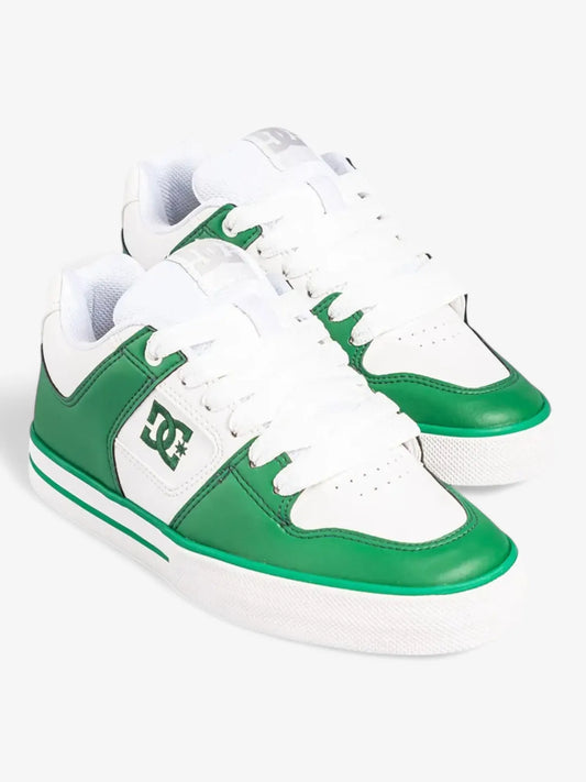 Zapatillas Dc Pure 3 SE Verde Blanco