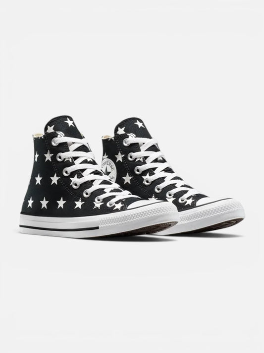 Zapatillas Converse Chuck Taylor All Star Hi Negro Estrellas