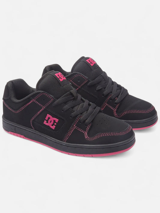 Zapatillas DC Mujer Manteca 4 Negro Rosa