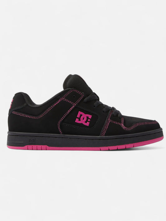 Zapatillas DC Mujer Manteca 4 Negro Rosa