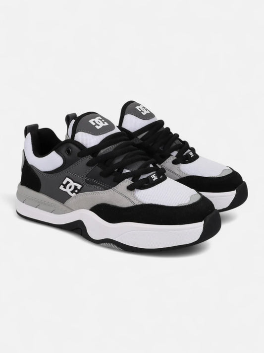 Zapatillas DC Ascend S Negro Gris Blanco