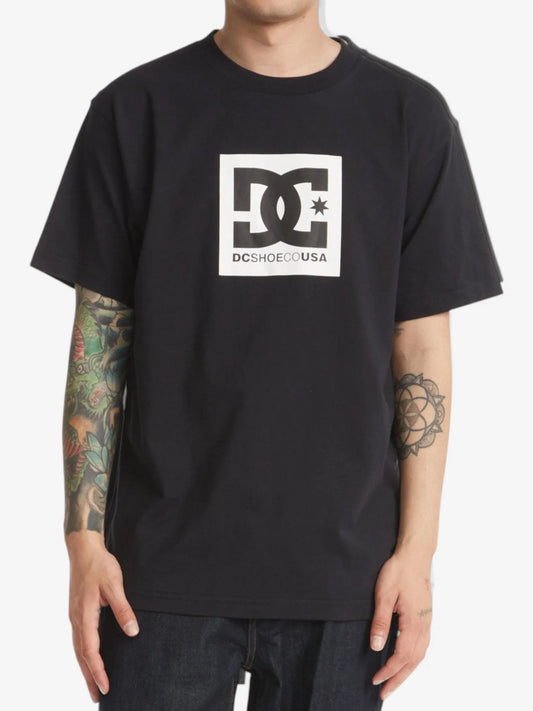 Remera DC Square Star Negro