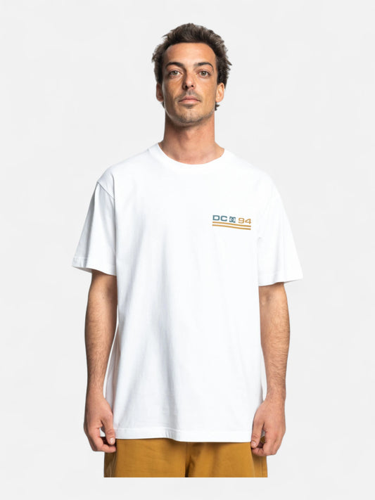 Remera DC True North LHSS Blanco