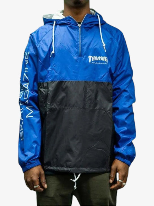 Anorak Thrasher Magazine Azul Negro