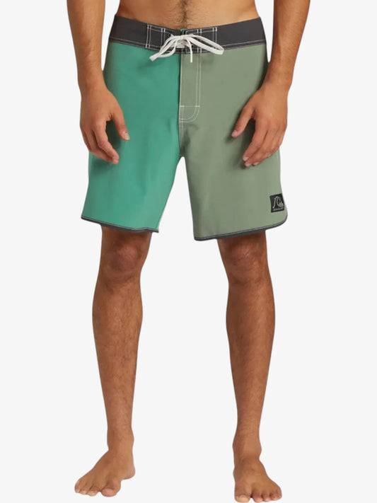 Malla Quiksilver TB Scallop Jester original 18" Verde Print