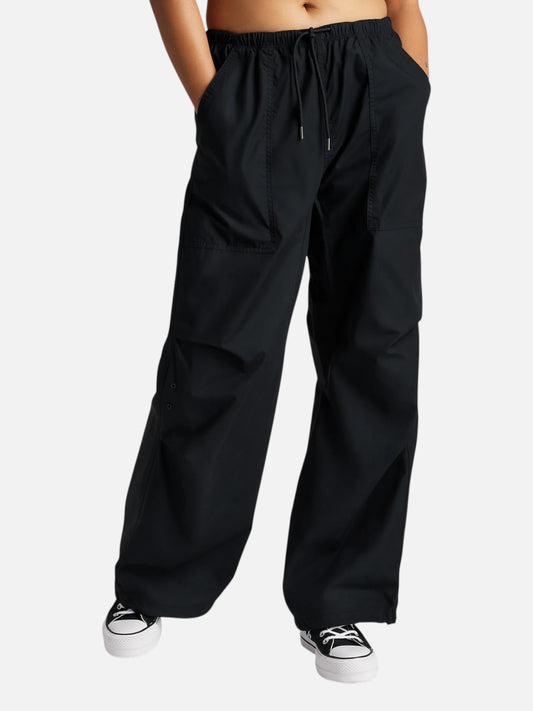 Pantalon Mujer Converse Parachute Negro