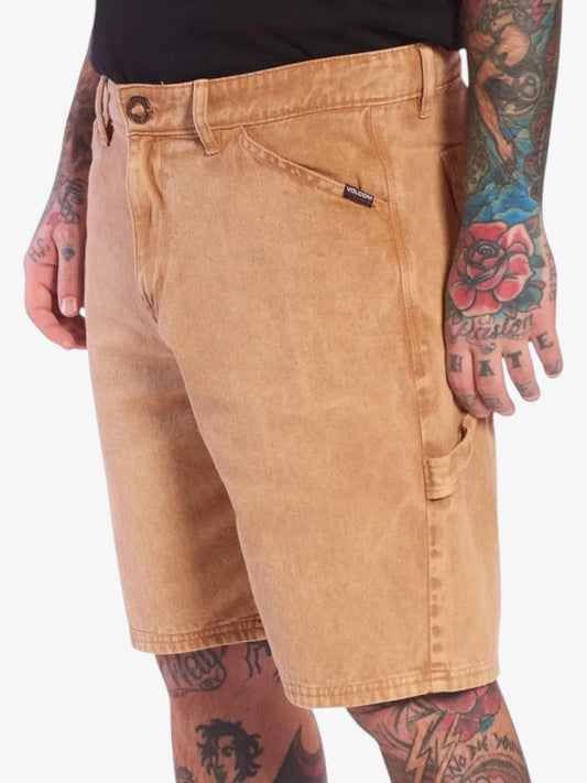 Bermuda Volcom Loose Kraftman 21 Marron