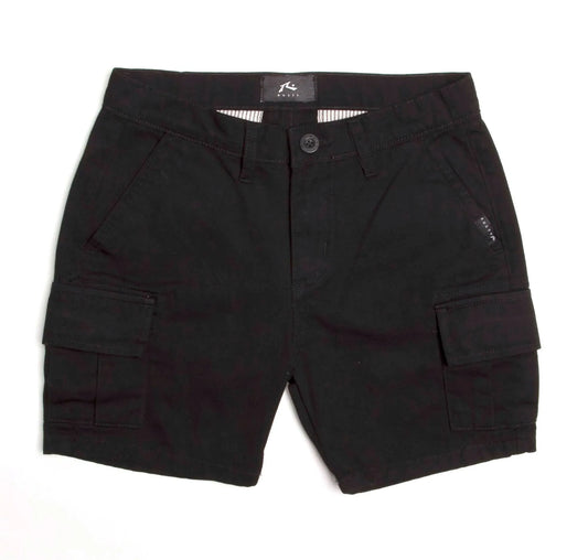Bermuda Rusty X Charge Boys Negro - Indy