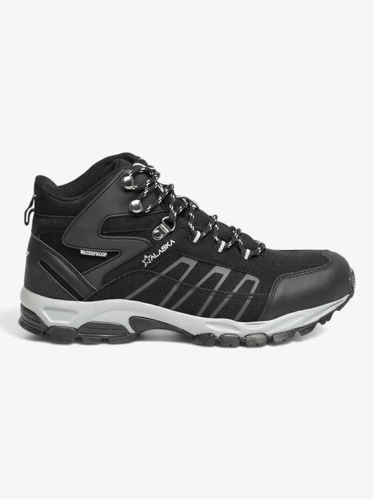 Botas Alaska Llaima Waterproof Trekking Negro