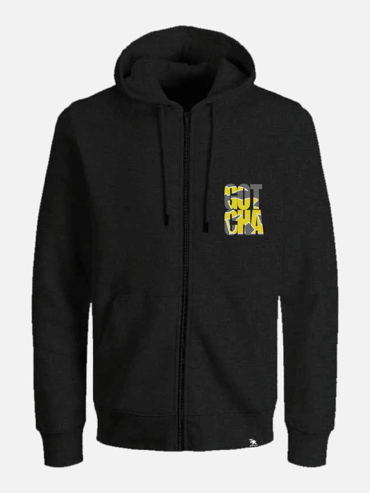 Campera Gotcha Backside Negro