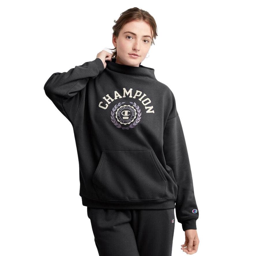 Sudadera mujer Eco Championship blanco negro