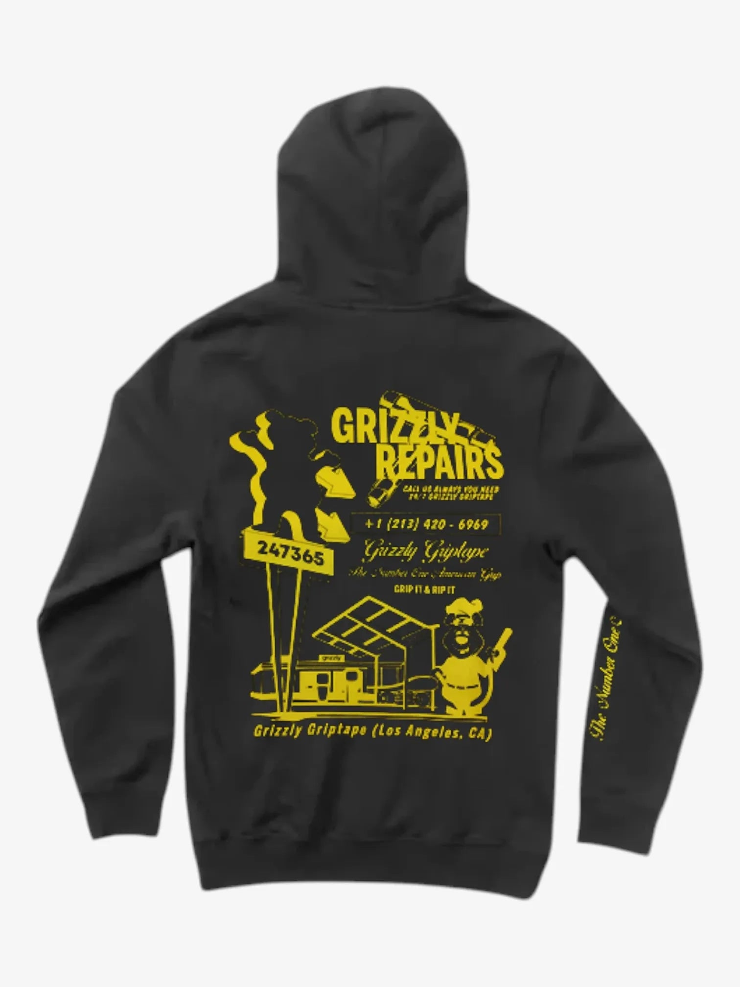 Buzo Grizzly Repairs Negro - Indy