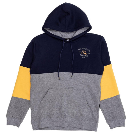 Buzo Quiksilver School Time Boys Azul Gris - Indy