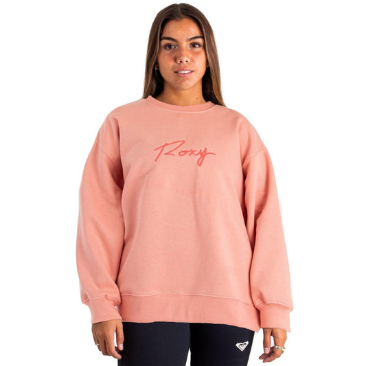Buzo Roxy Crew Break Away Rosa - Indy