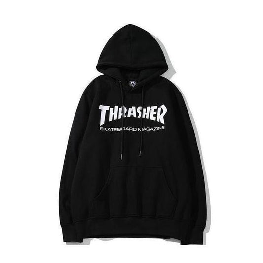 Buzo Thrasher Magazine Boys Negro Blanco - Indy