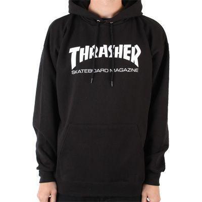 Buzo Thrasher Magazine Boys Negro Blanco - Indy