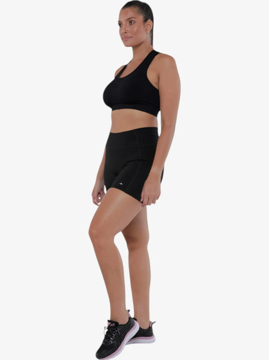 Calza Corta Montagne Kendra Traning Mujer Negro