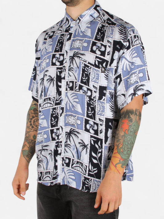 Camisa Gotcha Flip Azul