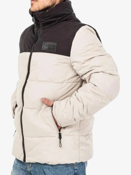 Campera Dc Concave Crema Negro