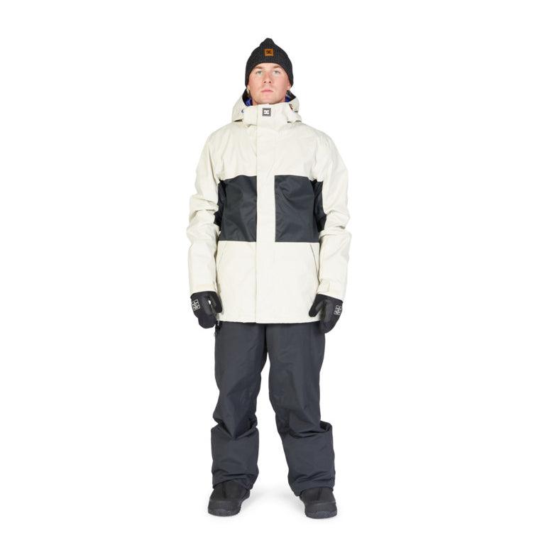 Campera Dc Snow Defy Beige Negro - Indy