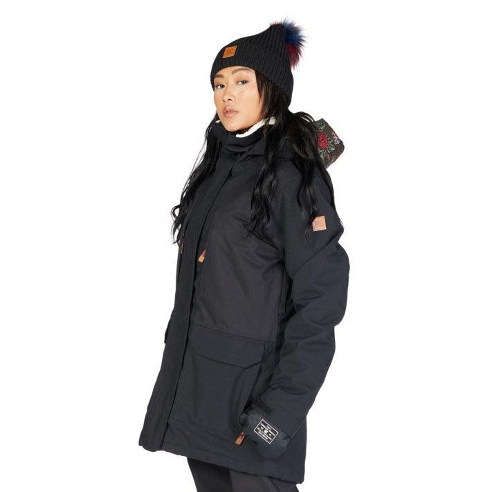 Campera Dc Snow Panoramic Parka Girl Negro - Indy