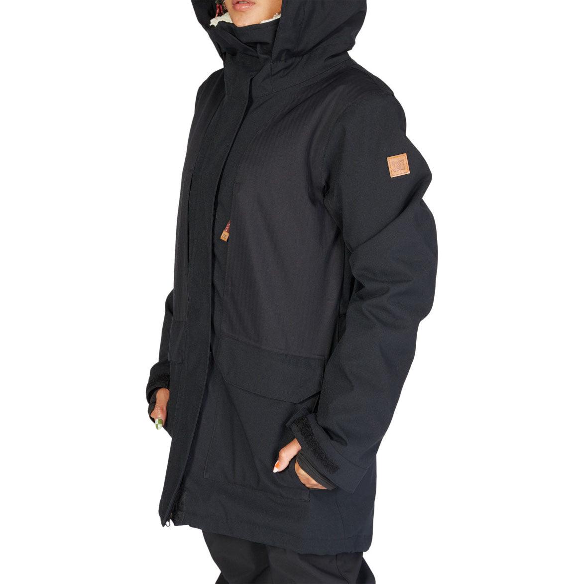 Campera Dc Snow Panoramic Parka Girl Negro - Indy