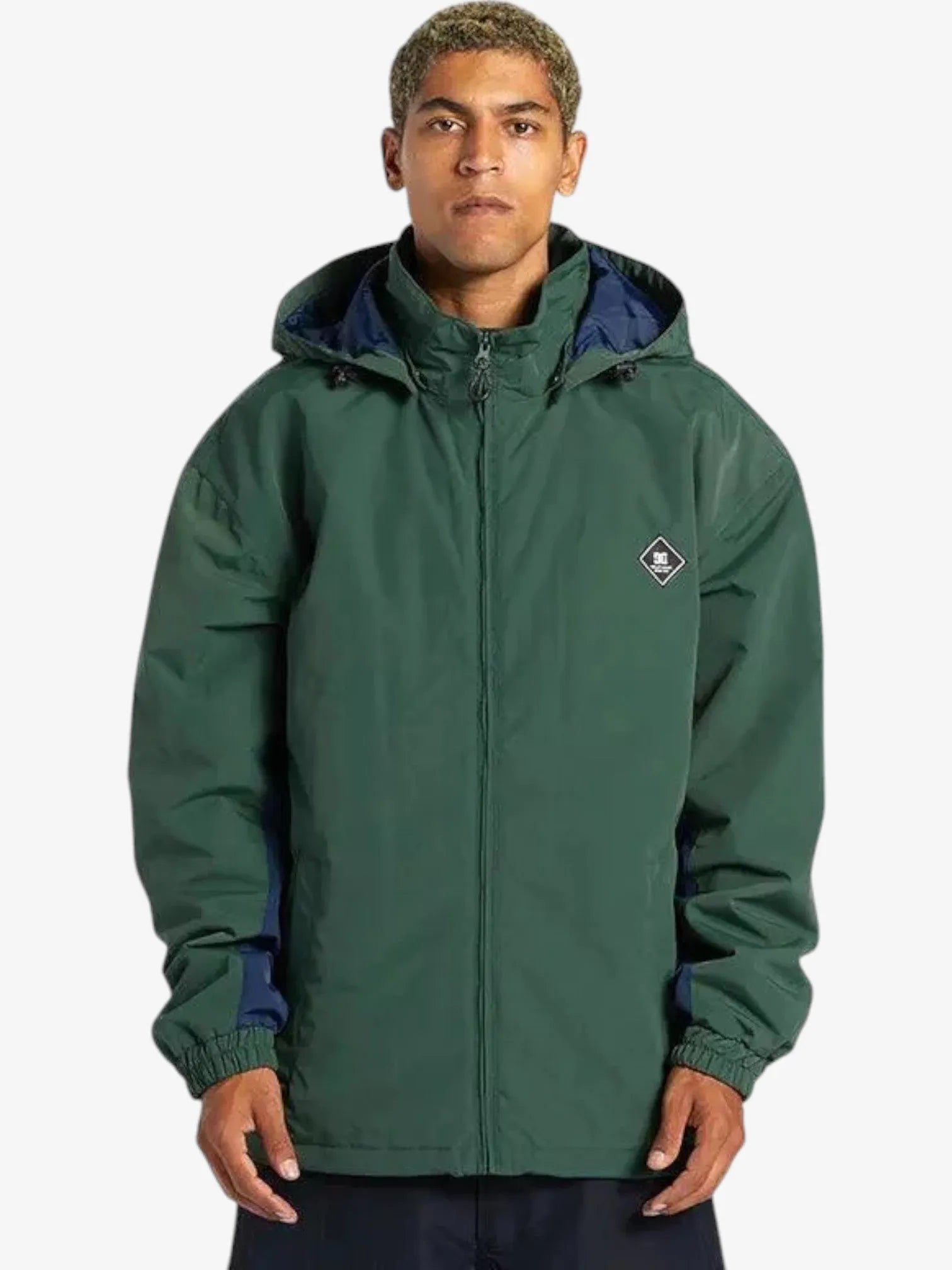 Campera Dc Snow Vista Verde Azul Tienda Oficial Argentina – Indy