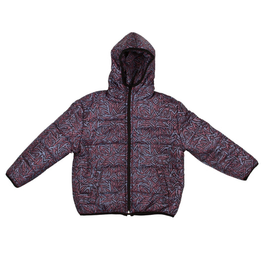 Campera Quiksilver Scaly Print Boys Azul Print - Indy