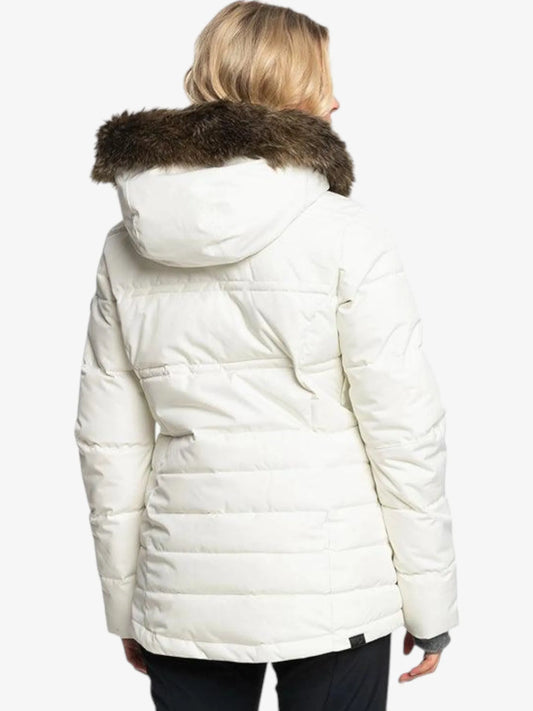 Campera Roxy Snow Quinn Blanco