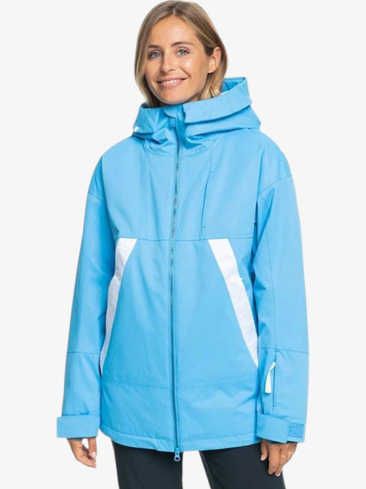 Campera Snow Roxy Chloe Kim Celeste Mujer