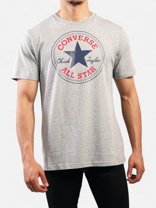 Remera Converse Patch Tee Gris