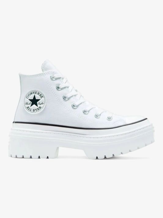 Zapatillas Converse Tacon Chuck Taylor Lugged Hell Hi Platforma Blancas