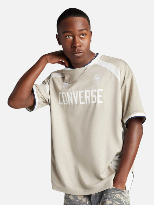 Remera Converse Soccer Jersey Beige