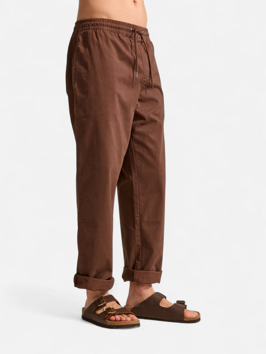 Pantalon Elepants Dillon Gabardina Chocolate