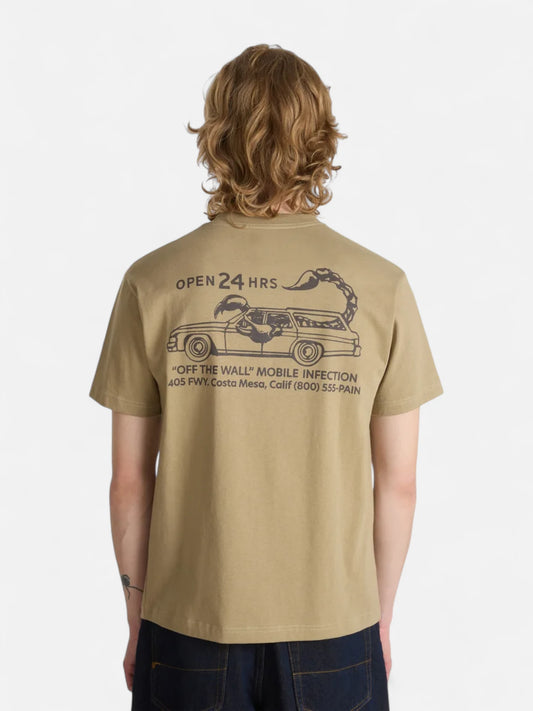 Remera Vans Sting Wagon Verde Militar