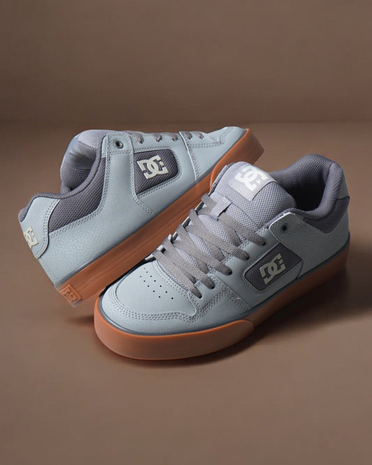 Zapatillas DC Pure Gris Marrón