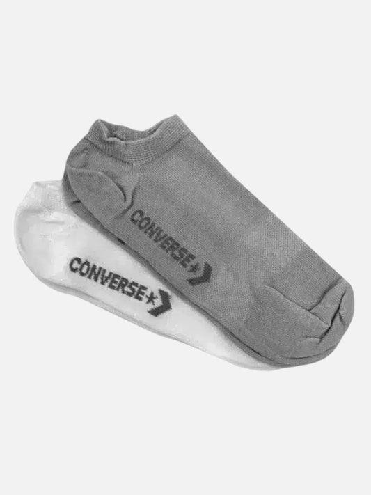 Medias Converse Bipack Citrion Sporty Gris Blanco