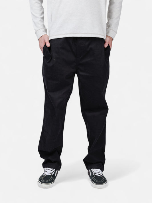 Pantalon Elepants Dillon Gabardina Negro