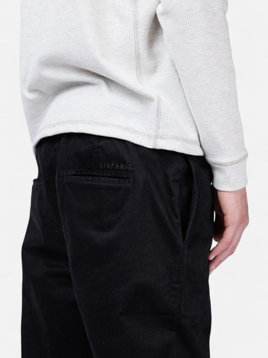 Pantalon Elepants Dillon Gabardina Negro