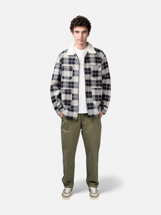 Pantalon Elepants Carpintero Gabardina Oliva