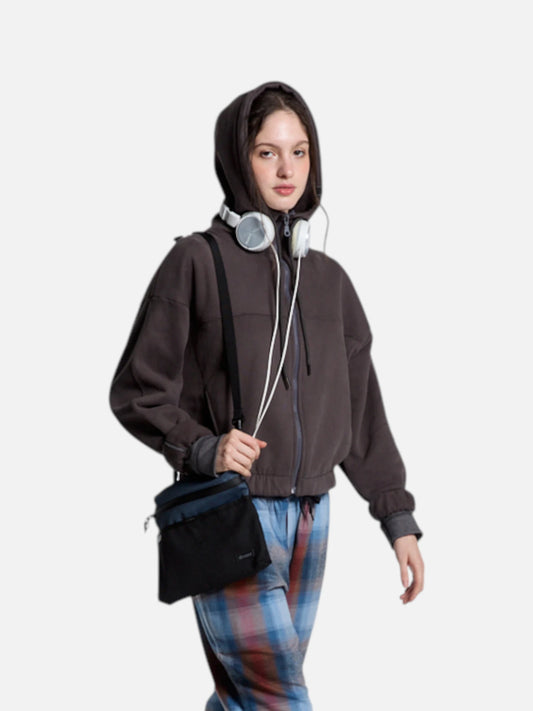 Campera Elepants Cozy Mujer Gris Topo
