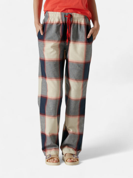 Pantalon Elepants 228 Poplin Gris Azul