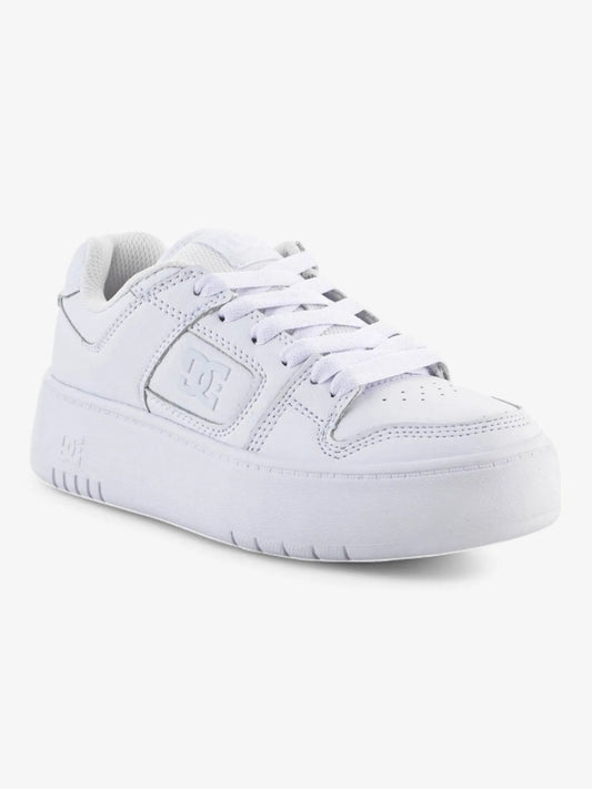 Zapatillas Dc Manteca 4 Platform Mujer Blanco