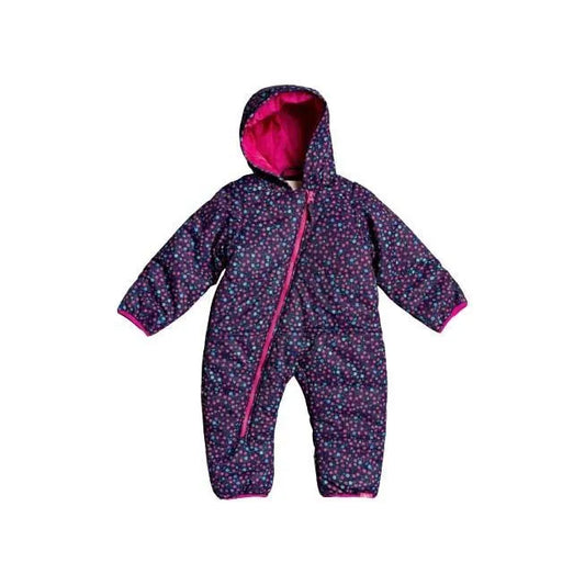 Enterito Roxy Snow Rose Azul Marino Print - Indy