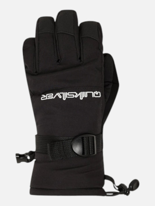 Guantes Snow Quiksilver Niño Mission Negro