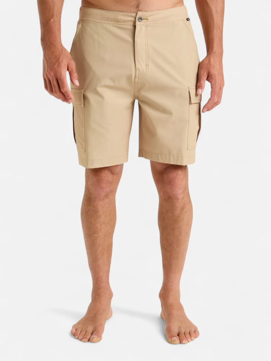 Malla Bermuda Quiksilver Half Jam Cargo Amphibian 19 Beige