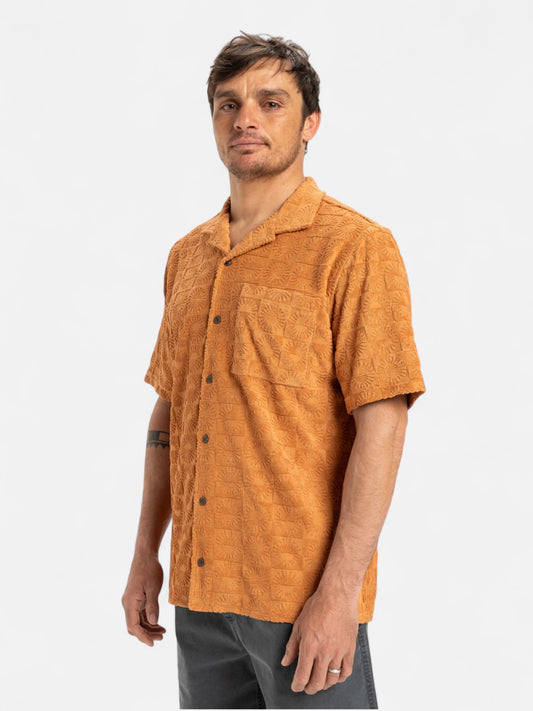 Camisa Quiksilver Pana Naranja