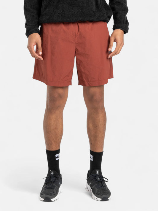 Short Quiksilver Fitness Volley Rip Bordo